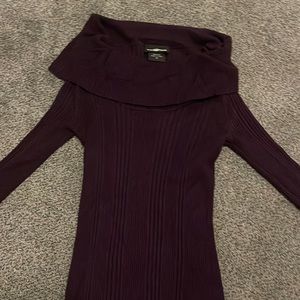 Purple sweater